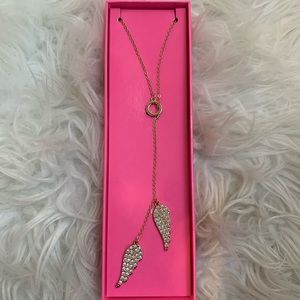 Victoria’s Secret Rhinestone Angel Necklace